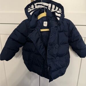Baby GAP Navy Winter Coat